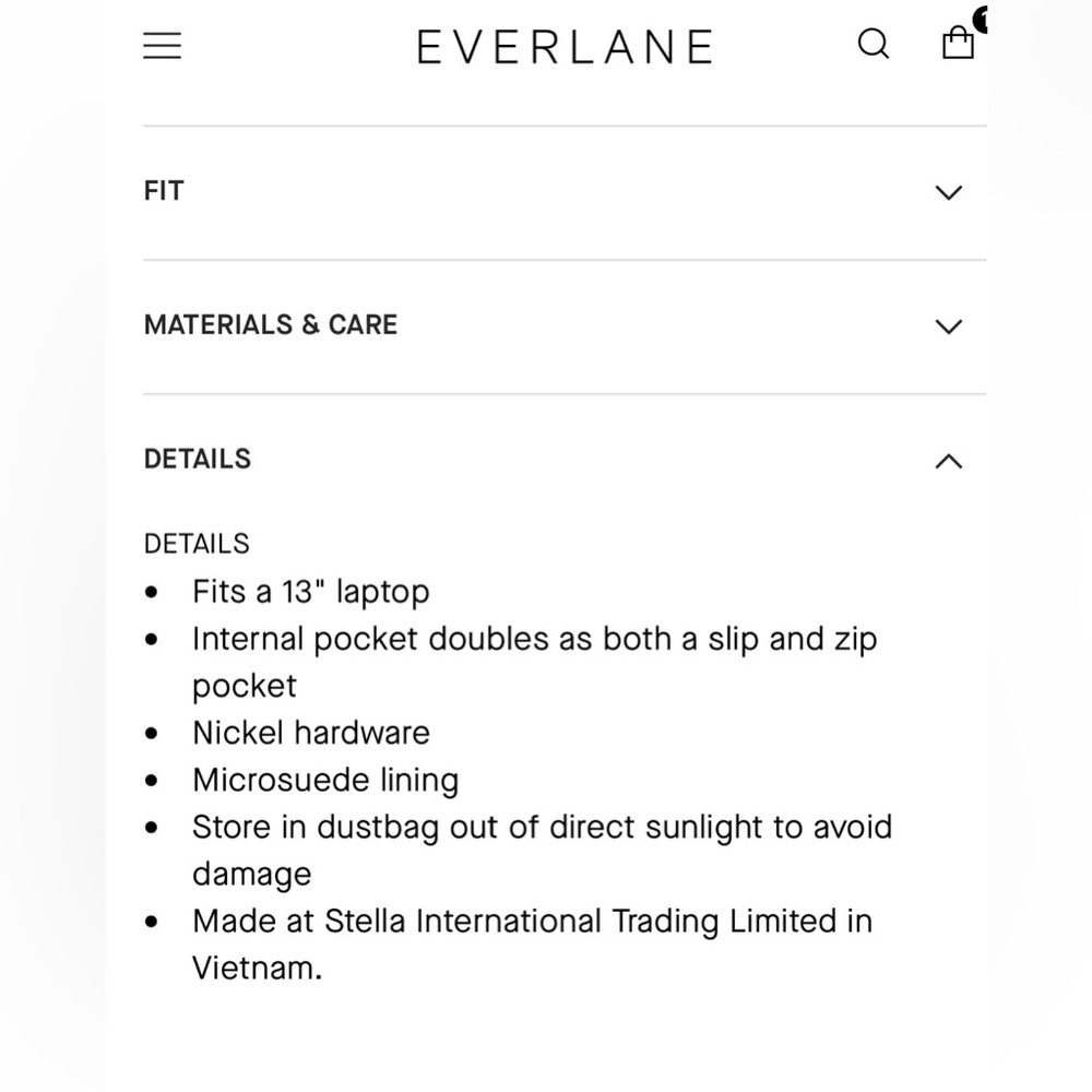 Everlane The Studio Bag - Picture 16 of 16